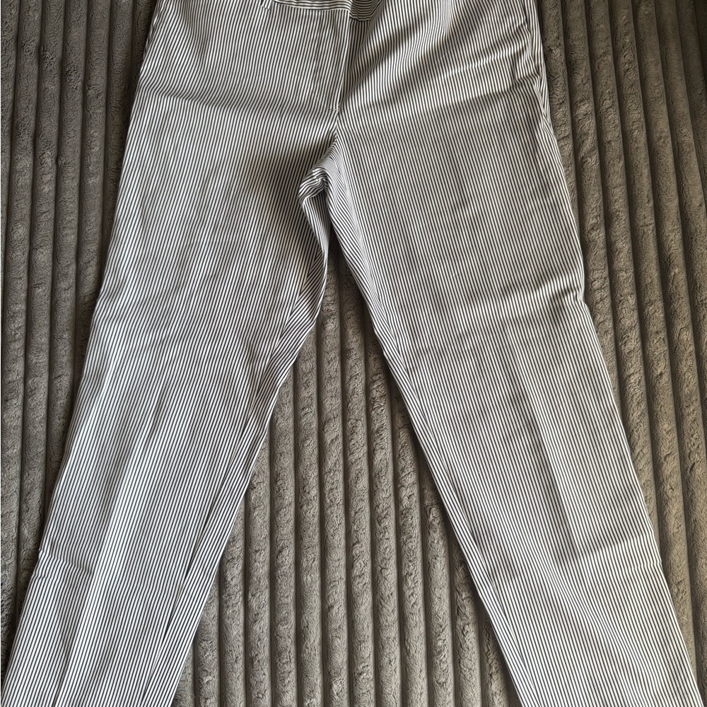 Talbot's Hampshire Women’s Pants- Teatime Stripe Size 6 Petite - Picture 4 of 8